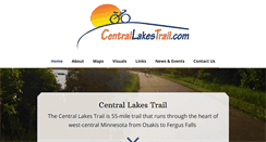 Desktop Screenshot of centrallakestrail.com