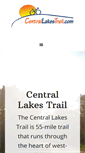 Mobile Screenshot of centrallakestrail.com